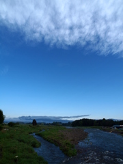雲のある空