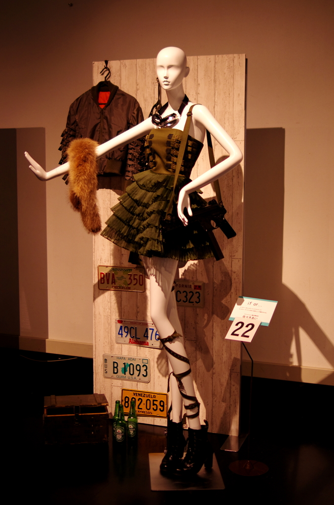 制作発表展にて