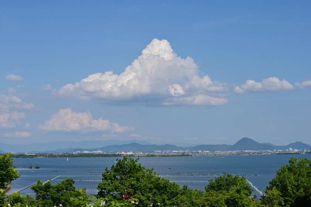 初夏の琵琶湖