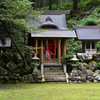 朽木　山麓の神社