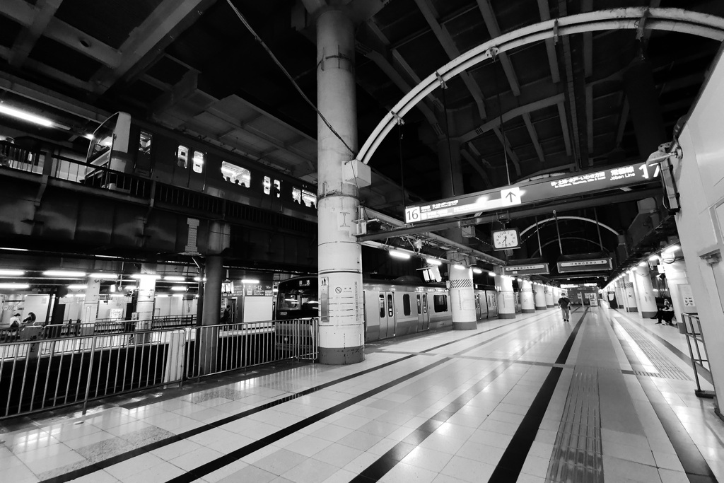 上野駅地平ホーム