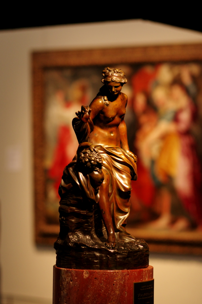 上野　西洋美術館にて