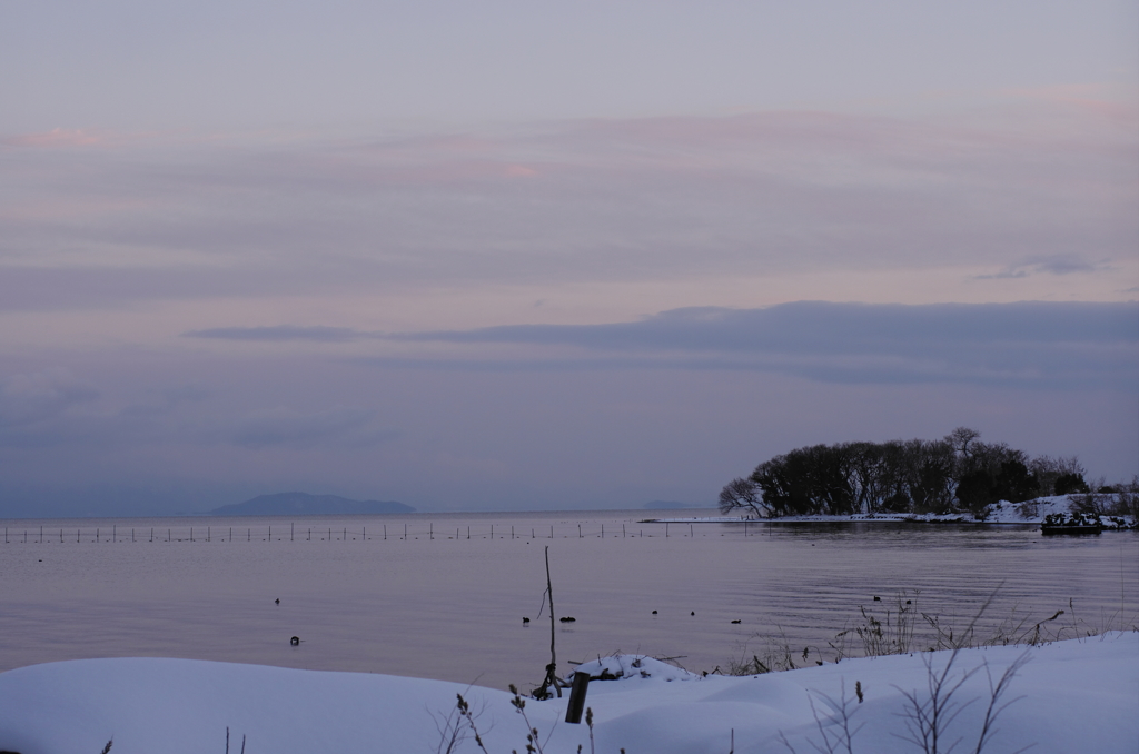 静寂の夕暮れ