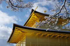 雪の金閣寺