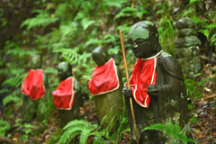 雨のお地蔵様