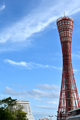 秋空のポートタワー２