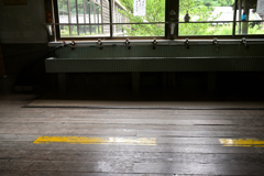 旧須知小学校　渡り廊下