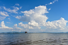 夏よさようなら　琵琶湖畔で