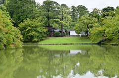 雨の仙洞御所　