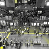 京都駅中央改札口－黄色抽出－