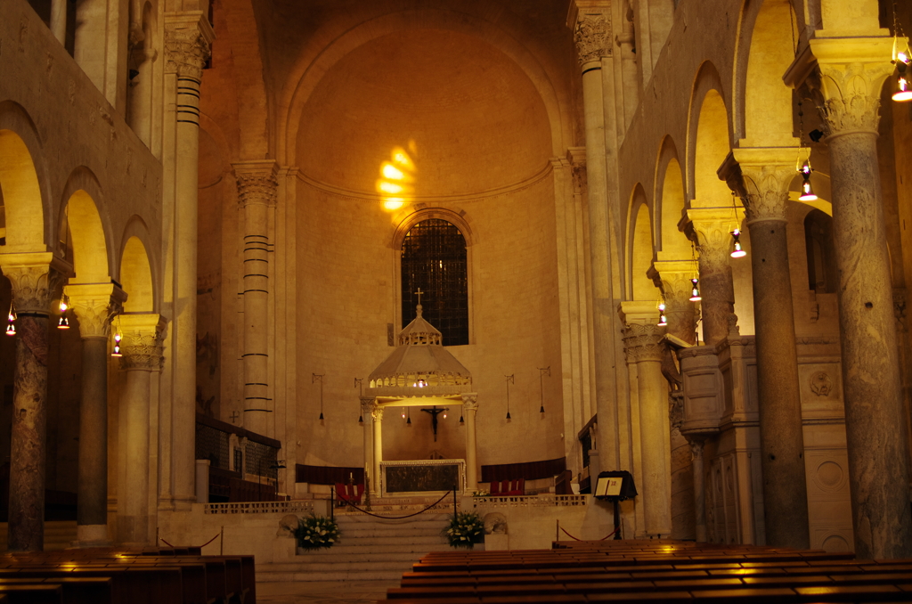 夕日を浴びて－サン・サビーノ大聖堂－