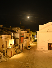 月夜と旧市街