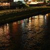 夜の鴨川１