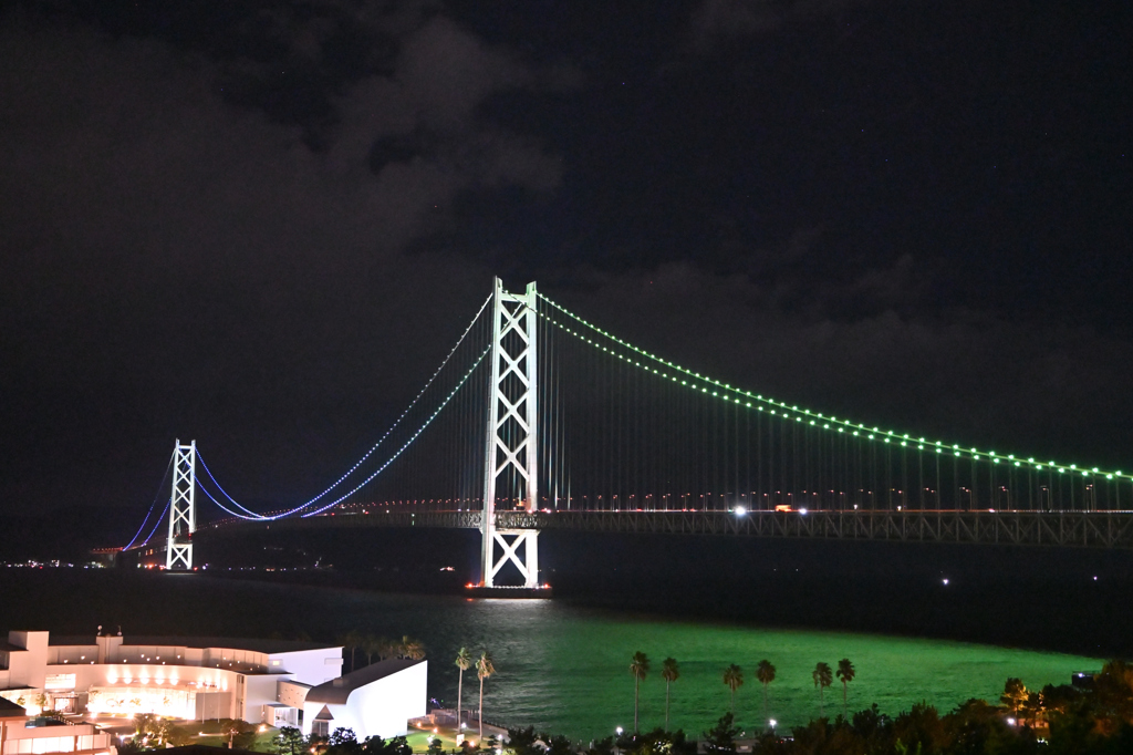 明石大橋夜景