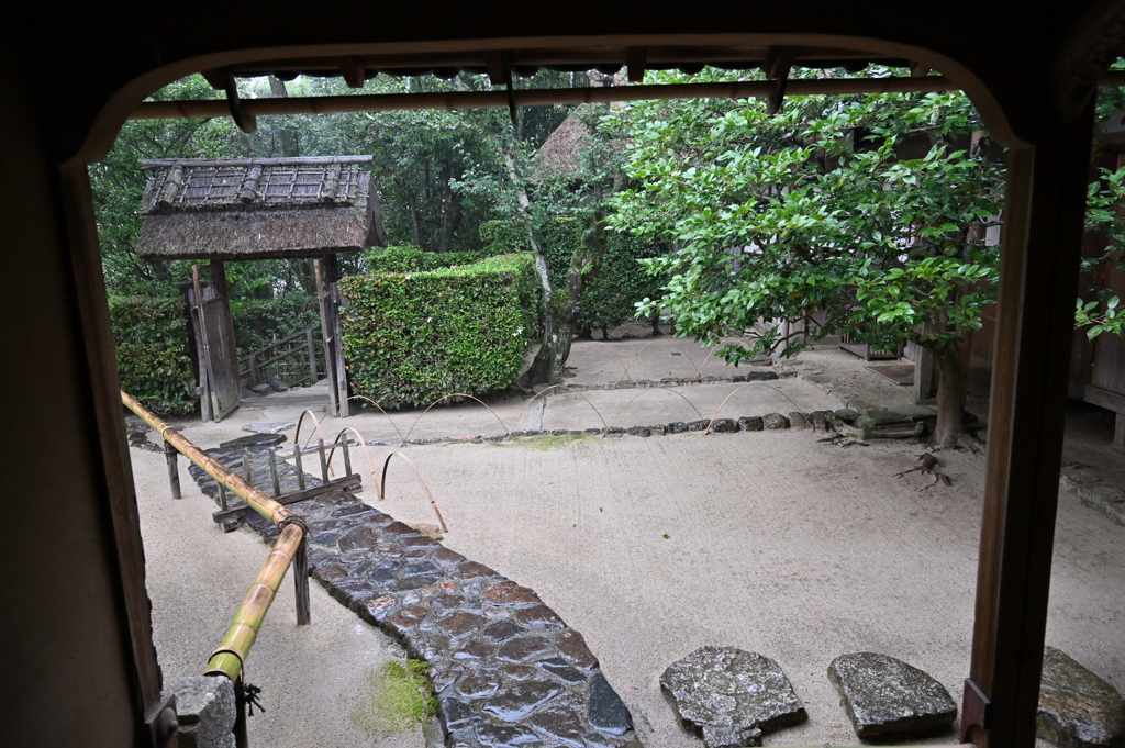 雨の詩仙堂