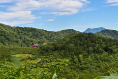 栂池高原東側遠望