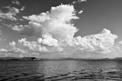 琵琶湖入道雲１