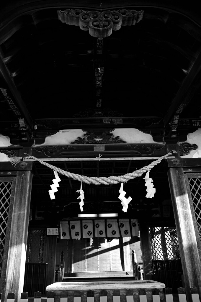 朝日の白髭神社