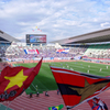 冬日のサッカー観戦