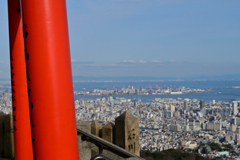 高取神社より