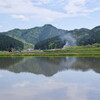 皐月　田植え前　丹波路