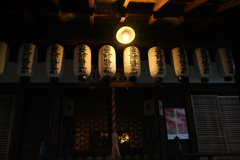 夕闇の大師堂