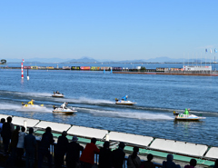 秋空のびわこ競艇