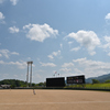 夏空の下で　広い球場１