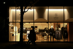 京都北山夕暮れ 街角 京都北山夕暮れ 街角