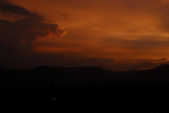 Yemen Old Sana'a twilight