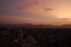 Yemen Old-Sana'a Twilight