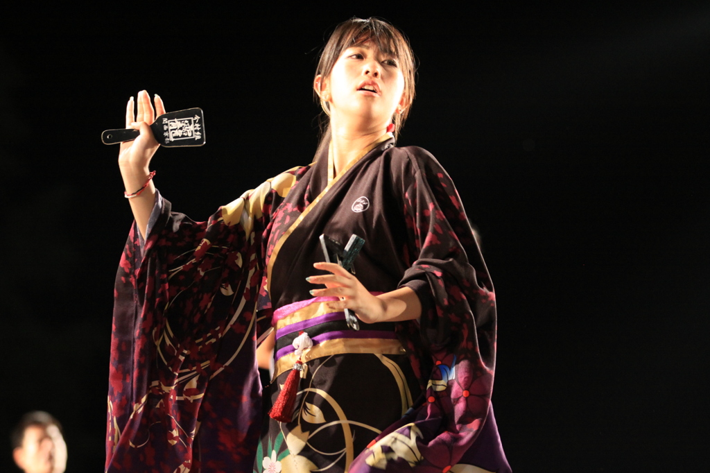 あっぱれ祭り（夜の舞い）「浮かび上がる」
