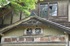 昔の学校の玄関