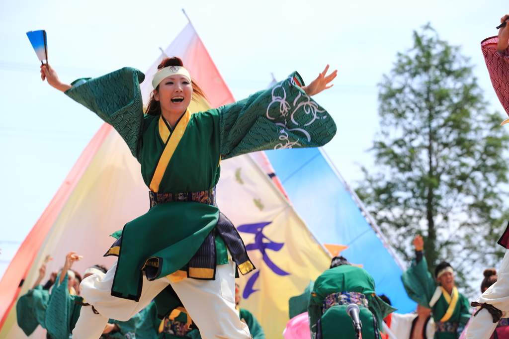 よさこい（躍動）