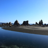 橋杭岩の朝