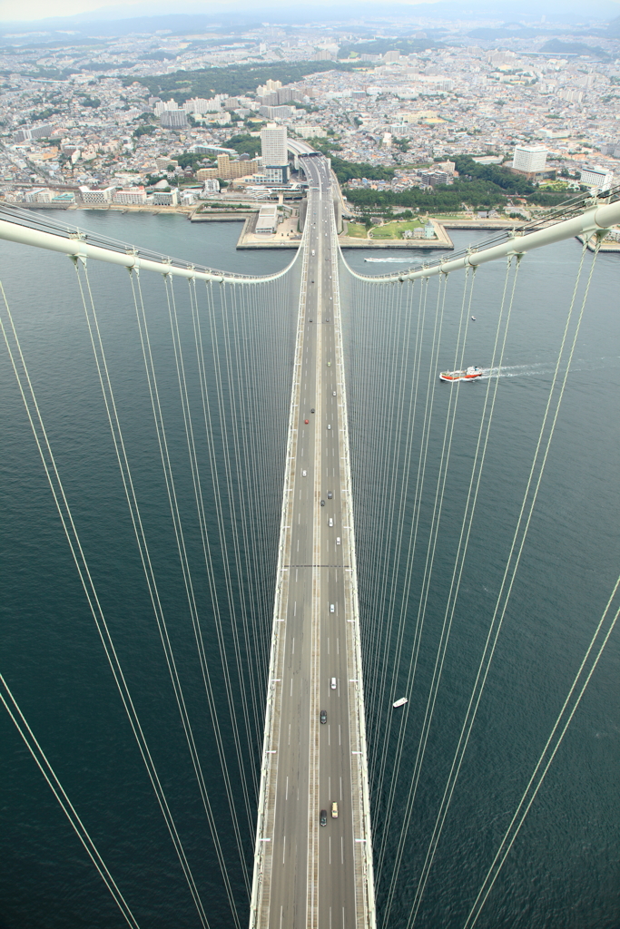 明石大橋(神戸側)