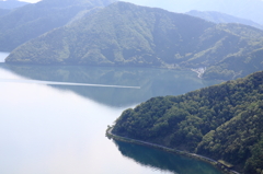 鏡面のようなびわ湖