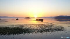 琵琶湖夕景 