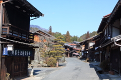 妻籠の宿場町