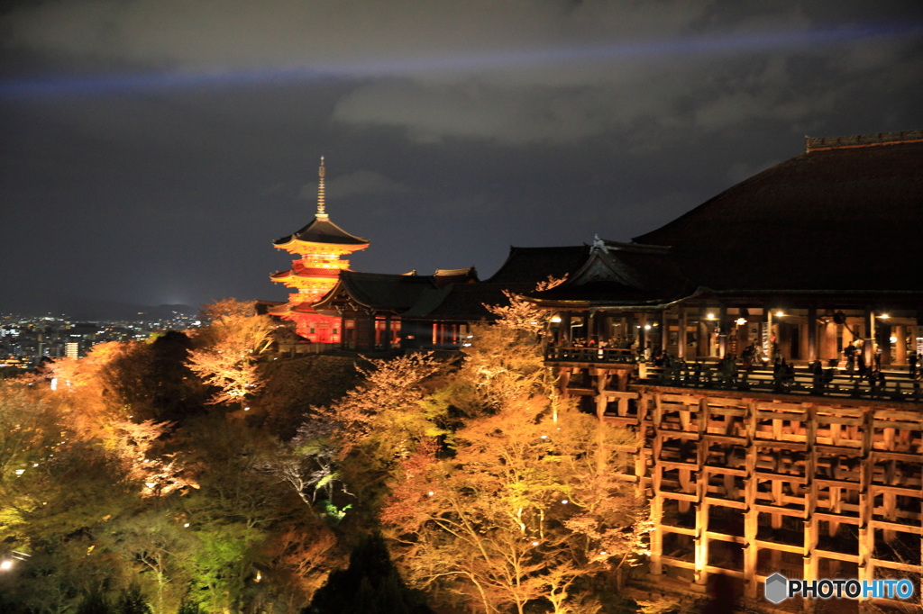 夜の清水舞台③