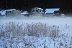 朝霧の集落