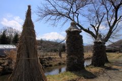 昔の農村風景