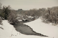 冬の川