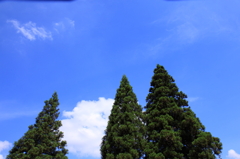 青空と三角