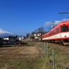 富士と電車②
