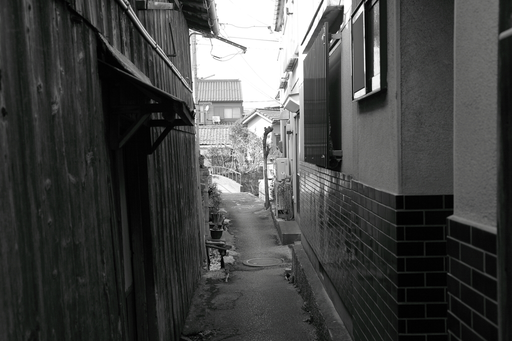 狭い路地