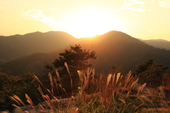 秋の夕暮れ