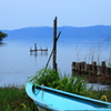 梅雨前のびわ湖