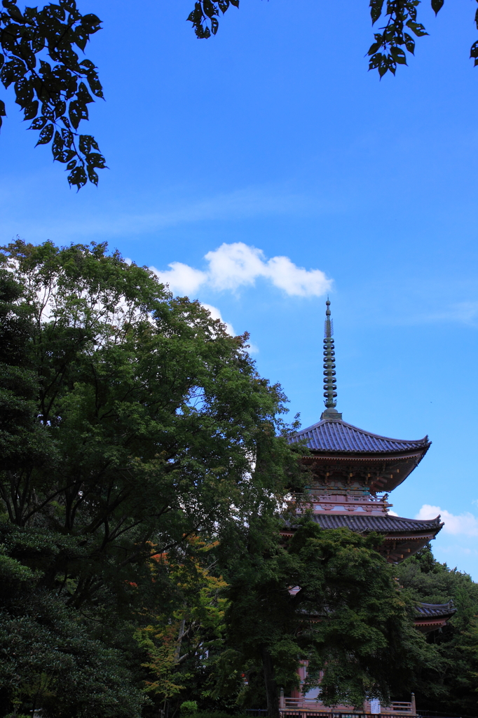 青空と塔