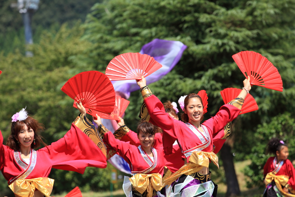 あっぱれ祭り(よさこい①)